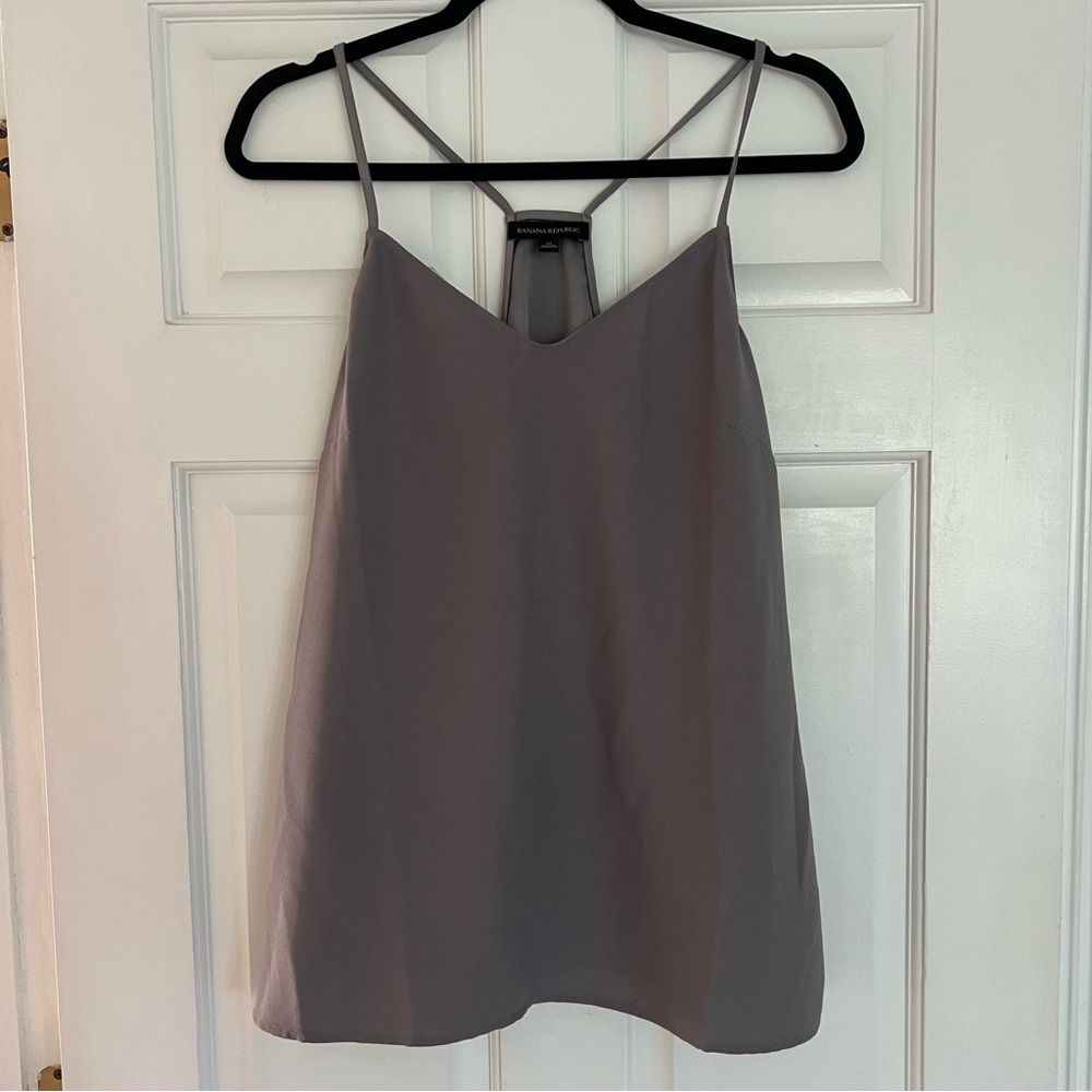 Banana Republic Charcoal Camisole Top